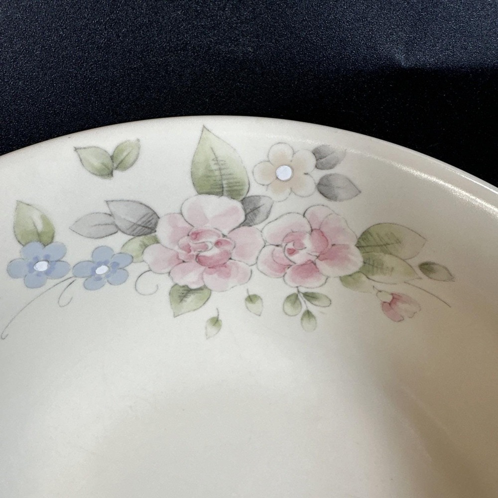 VTG Pfaltzgraff Tea Rose 8 1/2" Vegetable Serving Bowl Made In USA EVC - Picture 2 of 10